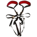 Bad Kitty Body Swing Adjustable Harness with Red Padding, 120kg Max Load