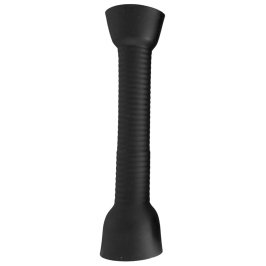 Autoblow VacuGlide Small Silicone Sleeve Black - Grooved Accessory