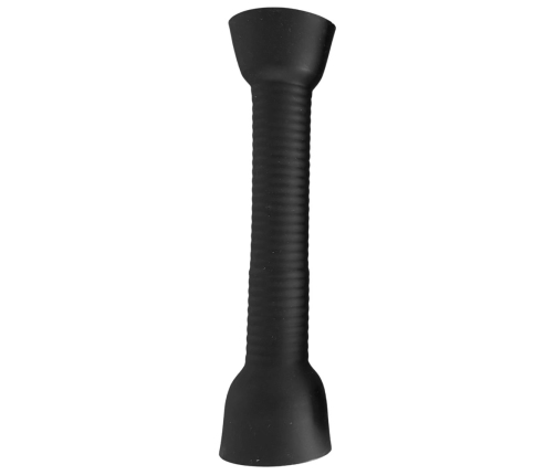 Autoblow VacuGlide Small Silicone Sleeve Black - Grooved Accessory