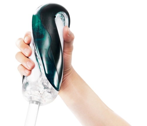 TENGA Flip 360 Aurora Green Intimate Stimulation Device 20.3 cm