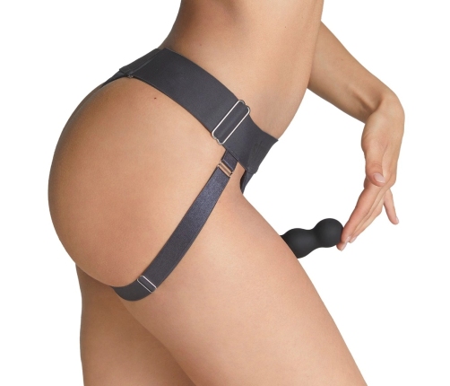 Strap-on-me Unique Harness Grey - Adjustable Microfibre One Size