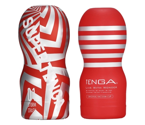 TENGA Super Storm Crash Intimate Cup, Advanced Structure, 16.1 cm