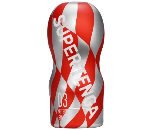 TENGA Super Tenga Meteor Smash Intimate Cup, 16.1 cm, Vacuum System