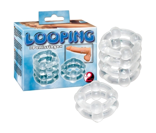 2er Silicon Ring set Looping