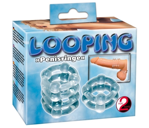 2er Silicon Ring set Looping