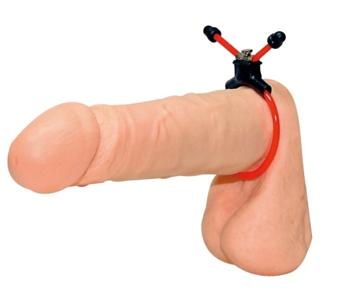 Red Sling Cock RIng