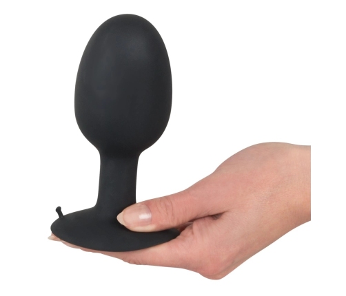 You2Toys Backdoor Friend XL Silicone Plug with Rotating Ball Black 13.5cm