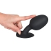 You2Toys Backdoor Friend XL Silicone Plug with Rotating Ball Black 13.5cm