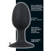 You2Toys Backdoor Friend XL Silicone Plug with Rotating Ball Black 13.5cm
