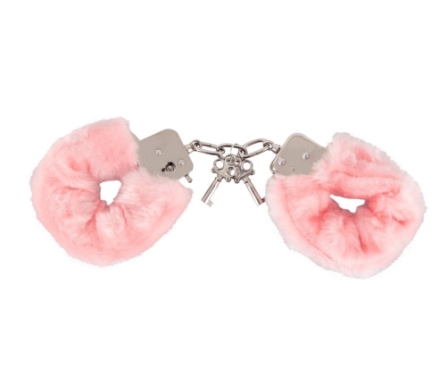You2Toys Love Cuffs Pink - Plush-Covered Restraint with Keys