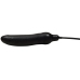 Blow me up Latex Dildo black