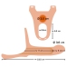 Silicone Strap-on +5cm medium