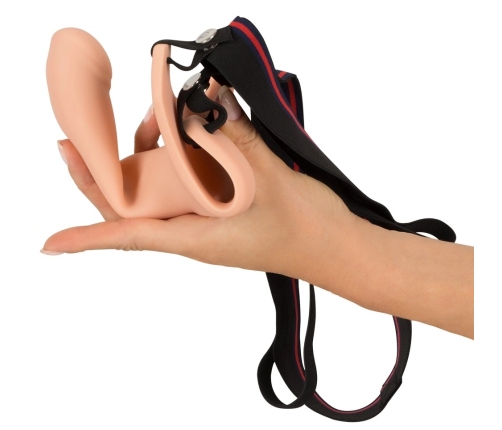 Silicone Strap-on +6cm large