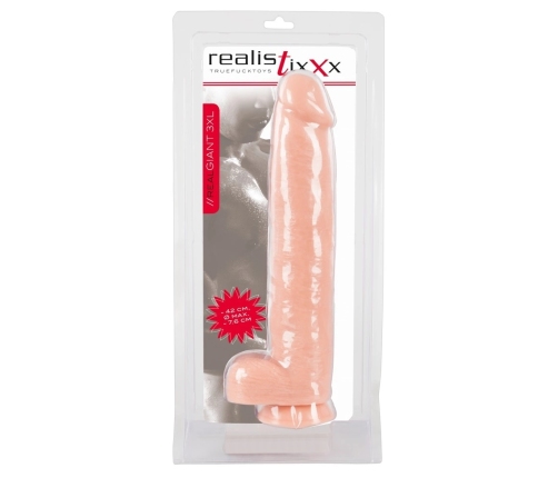 Realistixxx Giant 3XL Anatomical Model PVC 42 cm with Suction Base