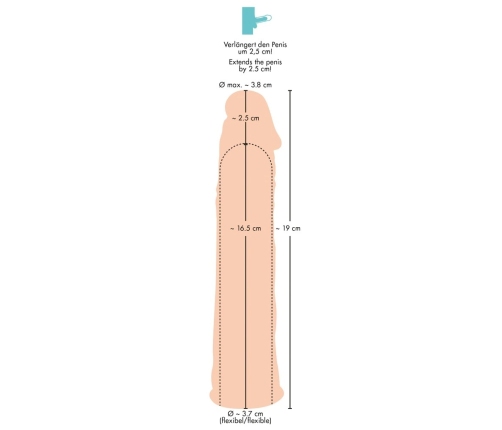 Silicone Extension flesh
