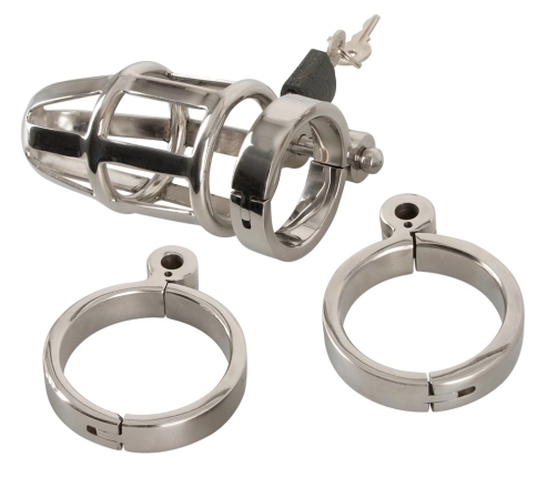 Zado Stainless Steel Secure Comfort System 9.5cm Adjustable Rings