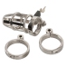 Zado Stainless Steel Secure Comfort System 9.5cm Adjustable Rings