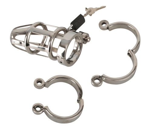 Zado Stainless Steel Secure Comfort System 9.5cm Adjustable Rings