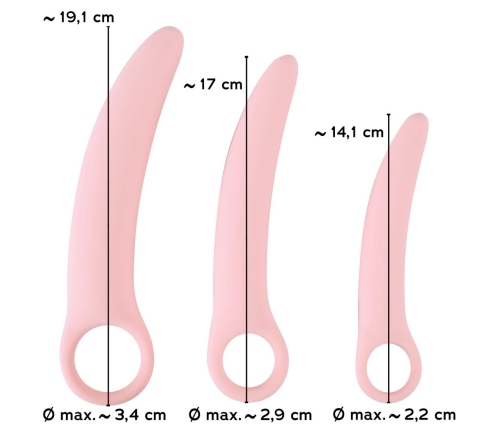 Sweet Smile Training Set Silicone Pelvic Floor Exercisers 3 Sizes