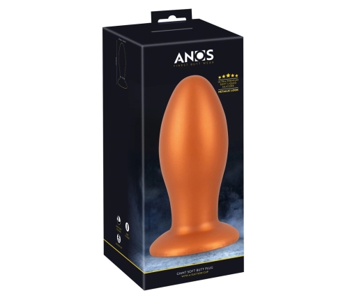 ANOS Big soft butt plug with s