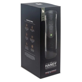 The Handy 1.1 Interactive Automatic Stroker, Adjustable, Black, 23cm