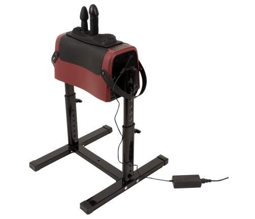 The Banger CLIMAXXR360 Multi-Attachment Electric Intimate Machine, Adjustable Seat