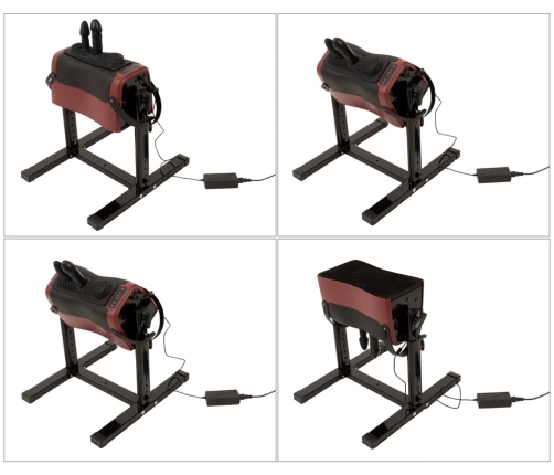 The Banger CLIMAXXR360 Multi-Attachment Electric Intimate Machine, Adjustable Seat