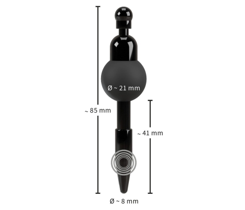 Vibrating Penis Plug 8mm