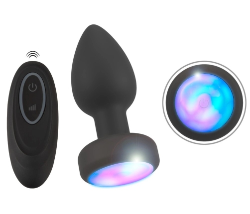 ANOS RC LED Light Plug Silicone, 9 cm, 7 Modes, Remote, Waterproof