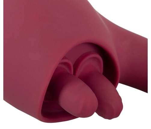 Javida 2 Function Intimate Device with Vibration & Licking System, 20.6 cm