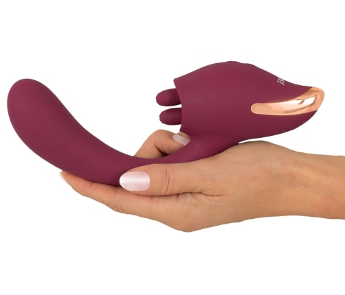 Javida 2 Function Intimate Device with Vibration & Licking System, 20.6 cm