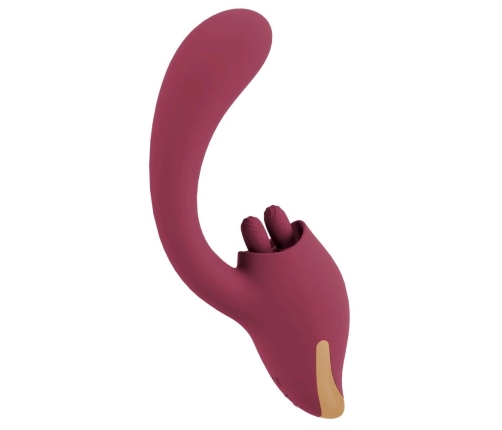 Javida 2 Function Intimate Device with Vibration & Licking System, 20.6 cm