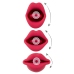 You2Toys Oral Fun Vibrator Moving Lips Silicone Pink 13cm