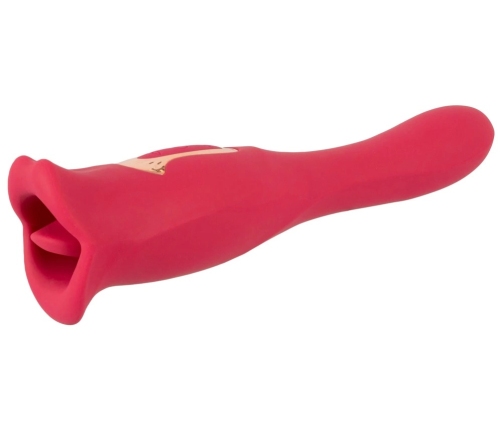 You2Toys Oral Fun Vibrator L Dual-Ended Moving Lips Pink 22.2cm