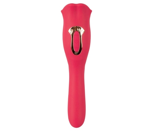 You2Toys Oral Fun Vibrator L Dual-Ended Moving Lips Pink 22.2cm