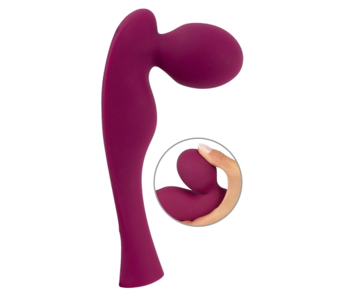 Sweet Smile Special Wand Cordless Rechargeable Body Massager, Pink, 20 cm