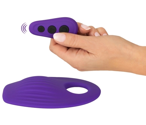 Couples Choice RC Multi Function Vibro Cushion with Flexible Ring 15 cm
