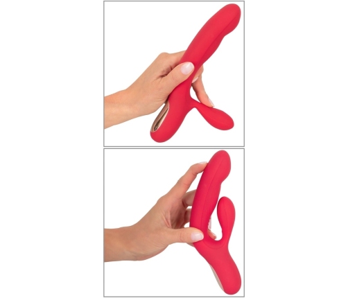 Sweet Smile Thumping Rabbit VI Silicone Dual Motor Intimate Device Pink