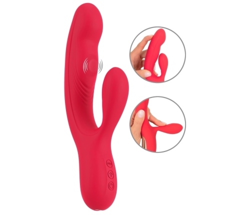Sweet Smile Thumping Rabbit VI Silicone Dual Motor Intimate Device Pink