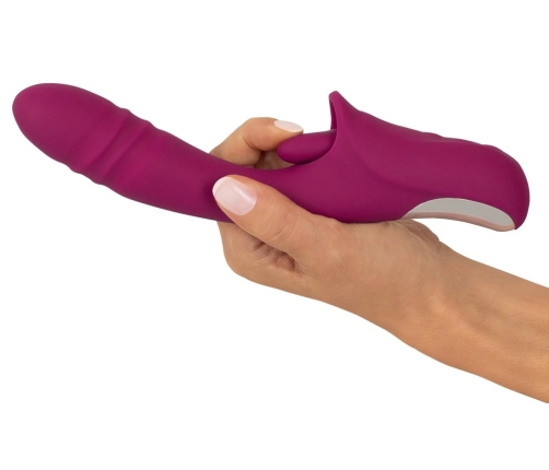 Javida Licking & Thrusting Intimate Machine Silicone, 22.5 cm, Pink