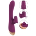 Javida 2-Function Intimate Device with Moving Stimulator, Purple, 22.3 cm