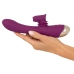 Javida 2-Function Intimate Device with Moving Stimulator, Purple, 22.3 cm