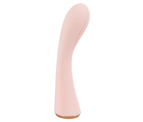 You2Toys Double Layer Silicone Vibrator with Curved Tip 17.7cm, Purple