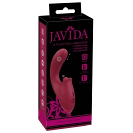 Javida 3 Function Intimate Device Thrusting & Pulsating Silicone 17.8cm