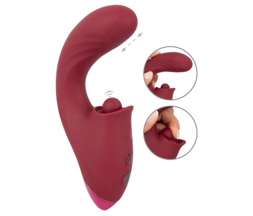 Javida 3 Function Intimate Device Thrusting & Pulsating Silicone 17.8cm