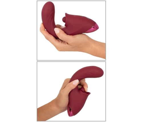 Javida 3 Function Intimate Device Thrusting & Pulsating Silicone 17.8cm