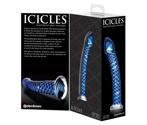 Icicles No. 29 Blue