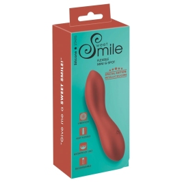 Sweet Smile Metallic Flexible Mini Intimate Massager 18cm Silicone