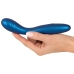 Sweet Smile Flexible G-Spot Vibrator Metallic Silicone 18cm Waterproof