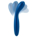 Sweet Smile Flexible G-Spot Vibrator Metallic Silicone 18cm Waterproof